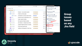 Group issues together based on any Jira field, such as Status, Type, Assignee, and more.