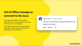 Out of Office messages