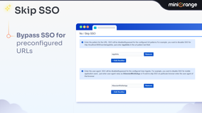Bypass SSO for Users for Configured URLs in Atlassian applications